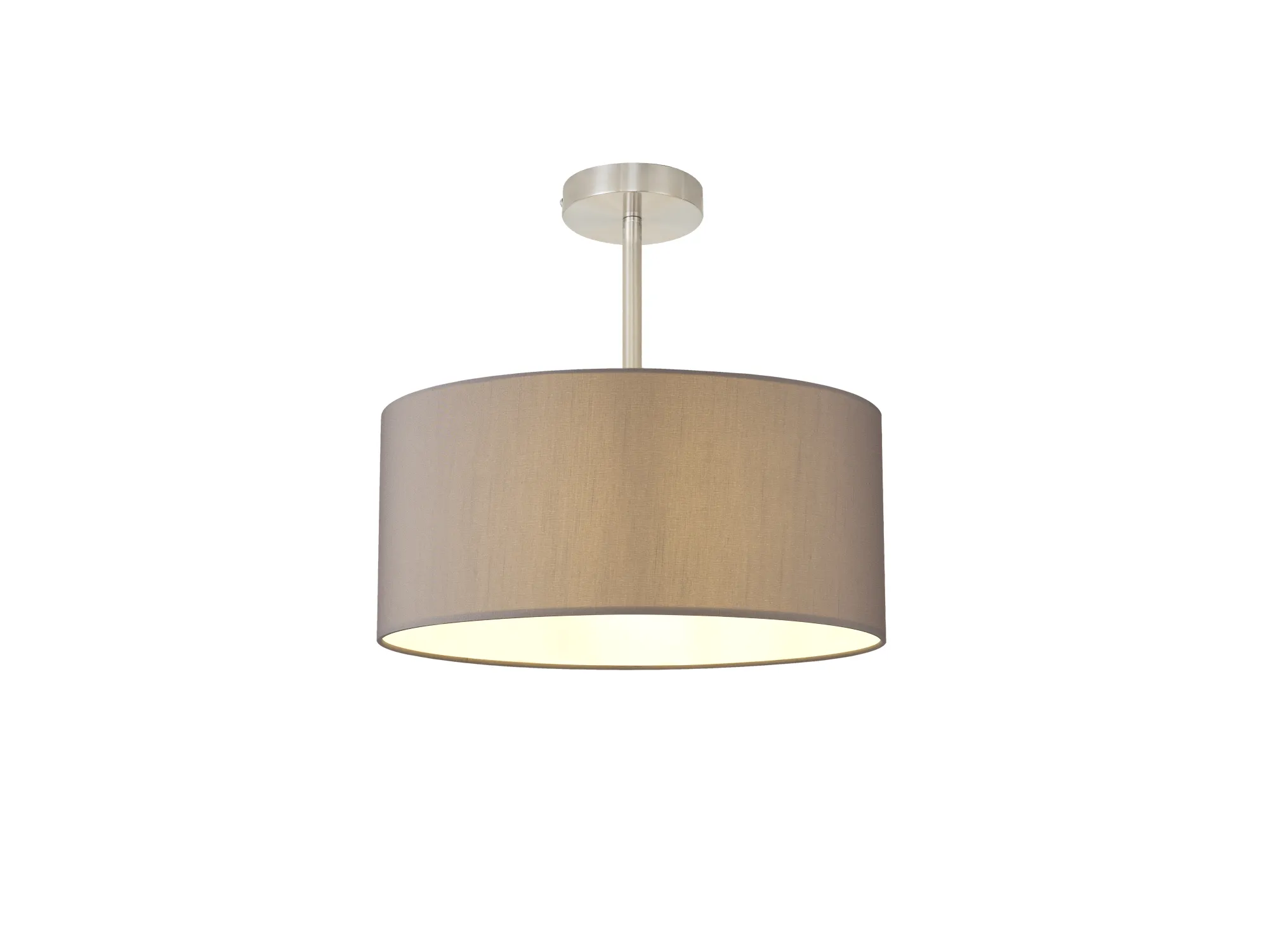 DK0254  Baymont 40cm Semi Flush 1 Light